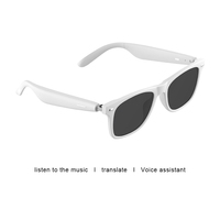 Nouvelles Lunettes Intelligentes A01 avec Traduction, Lunettes de Soleil Bluetooth pour Sports de Plein Air, Anti-lumière Bleue, Sans Fil