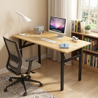 Mobilier de bureau pliable contemporain en bois PC pliable pour utilisation en atelier