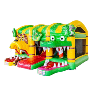 Gorila inflable Jumping Castle Adultos Rainbow Bouncy <span class=keywords><strong>Bluey</strong></span> Water Slide Bounce House Combo para niños - Product Image 6