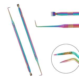Outil séparateur en acier inoxydable pour lifting des cils, teinture, permanente, extension de cils, séparateur de teinture, aiguille par Bahasa Pro - Product Image 1