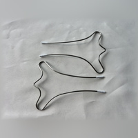 Fil de soutien personnalisé en acier inoxydable courbé à surface brillante pour soutiens-gorge, lingerie, maillots de bain, robes de soirée - Usine OEM/ODM