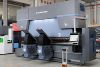 Sistema de Cambio Rápido de Herramientas 310T4000, Prensa Plegadora CNC con Seguidor de Plegado Combinado de 6+1 Ejes para SS, CS, AL de Espesor Medio