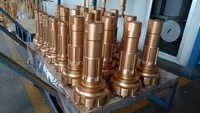 Forets DTH forgés en acier inoxydable de 6 pouces TSK6H, prix usine, pour forage de puits d'eau et exploitation minière (DHD360, Cop64, SD6, Ql60, M60)