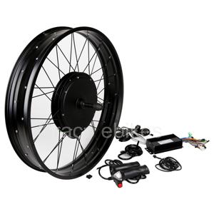 2020 <span class=keywords><strong>5000w</strong></span> véhicule gros pneu vélo saleté montagne e-vélo moteur vélo électrique <span class=keywords><strong>Kit</strong></span> de Conversion à vendre batterie au Lithium noir LCD - Product Image 2