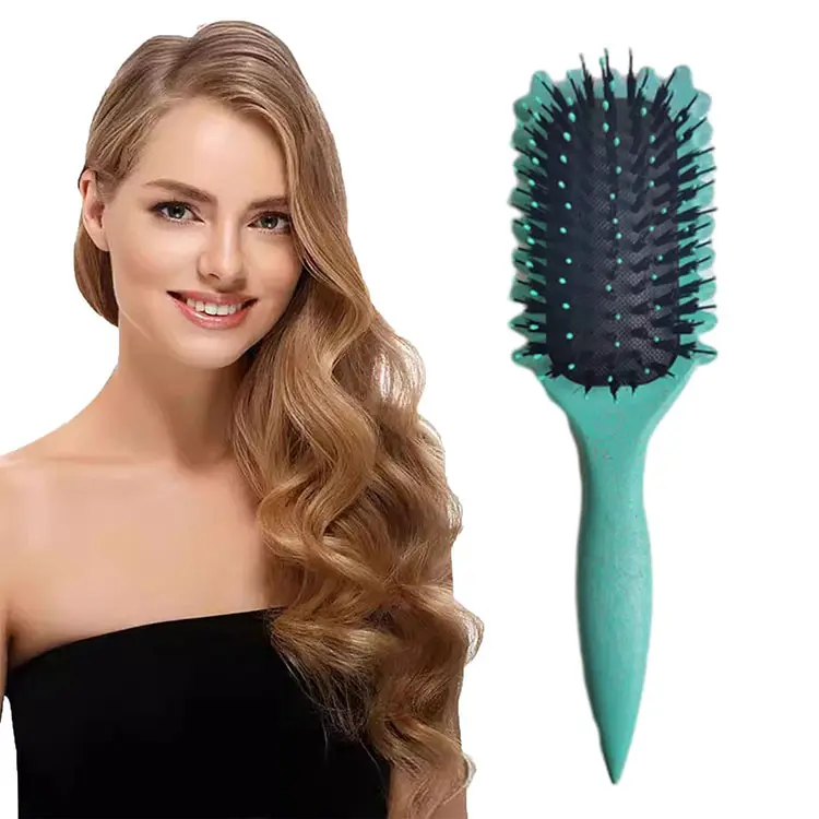 Cepillo para rizos, cepillo para el cabello rizado, cepillo para definir rizos, la herramienta esencial para dar forma y peinar tus rizos