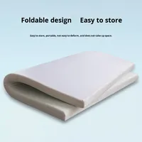 Matelas en mousse à mémoire de forme en gel personnalisé de 60mm d'épaisseur, durable et au design moderne, tapis Tatami ferme pliable, éponge de location pour dortoir