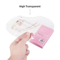 50 pièces de visières jetables légères et faciles à utiliser pour microblading des sourcils, maquillage permanent, protection faciale, masques, laque pour cheveux, salon