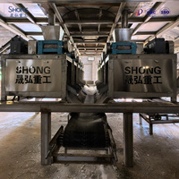 Ligne de production d'engrais NPK entièrement automatique Shenghong, capacité de 1 à 3 tonnes/h, granulés sphériques oblates, matière première à base de fumier animal