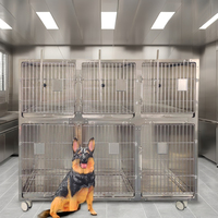 Cage pliable de luxe moderne et professionnelle pour grands chiens, chiots, cage pour animaux de compagnie de conception originale, cage pliable pour chats