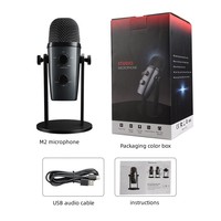 USB Blue-microphone à condensateur dentaire équipement de chant, d'enregistrement et de diffusion en direct, ensemble complet d'ordinateur et de téléphone portable
