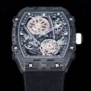 Reloj Mecánico para Hombre, Serie 2705, Ultrafino, con Caja de Fibra de Carbono, Correa de Nailon, Estilo Casual de Negocios - Product Image 3
