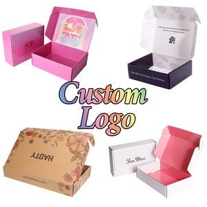 Cajas de Correo Miniatura A5 para Material Cosmético, 9x6x4, para Envío, Regalos, de Cartón Corrugado, Ecológicas, con Laminado Mate, Relieve y Cierre - Product Image 2