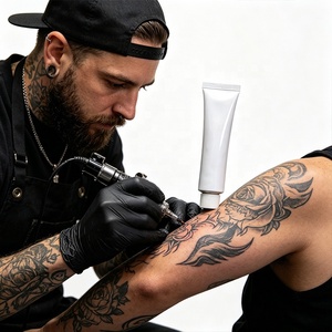 Crème pour tatouage à texture fine, prix d'usine, pour salons de tatouage, instituts de beauté, livraison rapide dans le monde entier - Product Image 2