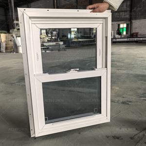 新产品批发新窗隔音格栅设计Upvc双悬窗 - Product Image 2