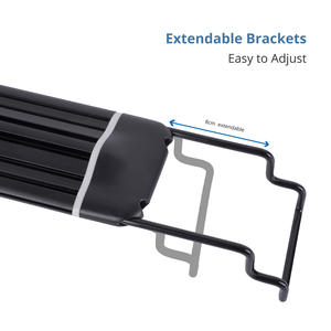 수족관 알루미늄 케이스 어항 후드 라이트용 GAKO IPL-50 라이트, 산호 어항용 2 채널 조광기 타이밍 기능 - Product Image 3