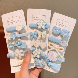 ปิ่นปักผมรูปดาวหมีทำด้วยมือสำหรับเด็กดีไซน์ใหม่กิ๊บหนีบผมรูปโบว์ดอกไม้เครื่องประดับตกแต่งผมรูปการ์ตูนสำหรับเด็กทารก - Product Image 1