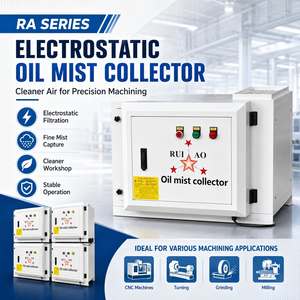 Purificador de Niebla de Aceite Electrostático, Colector de Niebla Industrial para Máquinas Herramienta, Sistema de Filtro de Aire - Product Image 1