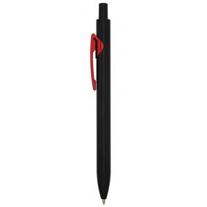 Bolígrafo de Metal Pulido Negro Satinado y Rojo, Ecológico, con Ancho de Escritura de 0.5 mm y 0.7 mm para Promociones - Product Image 2