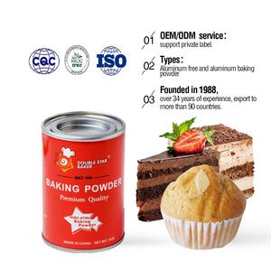 Double Star Baker 100G * 72TINS Factory Supply Poudre à pâte Gonflement Poudre à <span class=keywords><strong>bicarbonate</strong></span> <span class=keywords><strong>de</strong></span> <span class=keywords><strong>soude</strong></span> pour cupcakes <span class=keywords><strong>et</strong></span> pains - Product Image 2