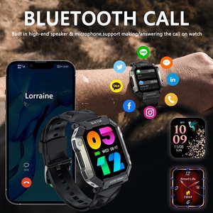 สมาร์ทวอทช์รุ่นขายดีที่สุดปี 2024 PG333 หน้าจอ IPS สี 1.91 นิ้ว พร้อมฟังก์ชันวัดอัตราการเต้นของหัวใจ นาฬิกาอัจฉริยะกันน้ำสำหรับเล่นกีฬา - Product Image 6