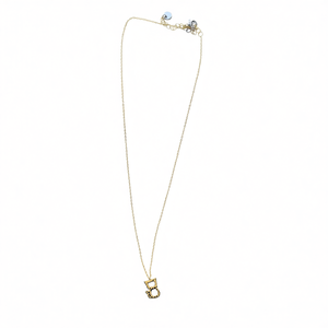 Collar con Colgante de Acero Inoxidable 316L con Baño de Oro PVD, Sostenible y Resistente, con Letra B, Joyería Fina - Product Image 2