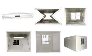 Modular Pronto Feito Fábrica Móvel Fornecimento Estrutura Metálica Pré-fabricada Um Quarto Pequenas Casas Casa Pré-fabricada Recipiente - Product Image 6