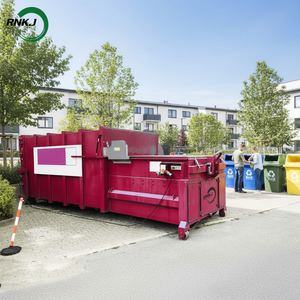 RNKJ - Compactadora de <span class=keywords><strong>Basura</strong></span> Doméstica Municipal de 18 m³, Máquina de Compresión de Residuos - Product Image 2