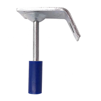 Clips de plafond à double base, fixations actionnées par propulseur de fusil, clips de plafond intégrant des clous, clous de tir, goujons de fixation
