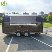 Remorque de boulangerie Goeasy Food, mini camion de desserts, glaces, pop-corn, café, jus de fruits, bonbons, chips, chariot personnalisé, résistant à la rouille