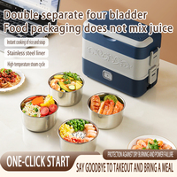 Boîte à lunch électrique, chauffe-aliments portable adapté à la maison et au bureau sont des cadeaux idéaux pour les hommes et les femmes