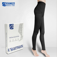 Bas de compression médical personnalisé de classe 2 à pression graduée pour le soulagement des varices et la récupération post-chirurgicale, 20-30 mmHg, montant jusqu'à la cuisse, compression douce