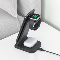 Bestseller Station de recharge sans fil 3-en-1 10W Chargeur de téléphone multifonction