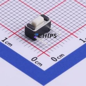 TS-1096B-A1B3-D2 Tactile Switch Switch Single Pole Single Throw Rectangle Button 6mm 3.3mm - Product Image 1