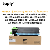 Cartouche de toner compatible Laply AR-270ST/271ST/311ST-C/310ST avec puce pour copieur AR236, noir, rendement 16K pages, toner complet