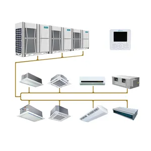 Manufacturer Ceiling Split Units Heating And Cooling VRV Central Air Conditioning DC Inverter Multi VRF System Air Conditioner