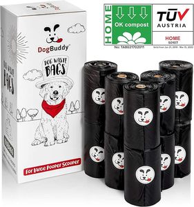 HENGCHUN Brand $0.5/ROLL Stock Offset Printing Garbage <b>Bag</b> T-shirt HDPE LDPE Black Color Heat <b>Seal</b> Disposable Customizable - Product Image 1