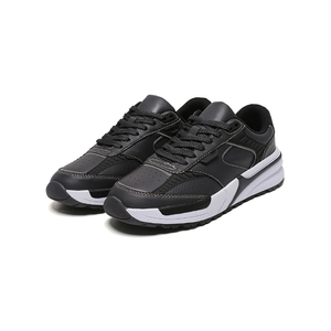 Zapatillas deportivas con bloques de color <span class=keywords><strong>para</strong></span> hombre |   Zapatillas Deportivas Casuales de Plataforma Blancas y Negras, Estilo Urbano |   Zapatos Antideslizantes <span class=keywords><strong>para</strong></span> Gimnasio - Product Image 2