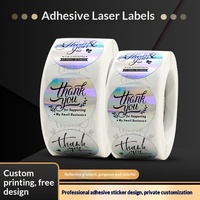 Autocollant holographique adhésif laser anti-contrefaçon avec logo personnalisé, coloré, pour usage agricole, étiquette de marque multi-formes