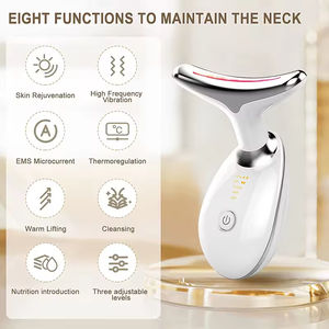 Masajeador de cuello facial eléctrico de 7 colores de alta calidad, masaje portátil de alta frecuencia, estiramiento facial para uso doméstico - Product Image 4