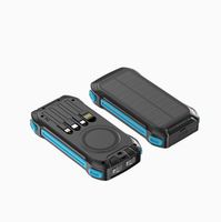 Batterie solaire 10000mAh à charge rapide, prix d'usine de haute qualité pour le camping en plein air et l'utilisation domestique