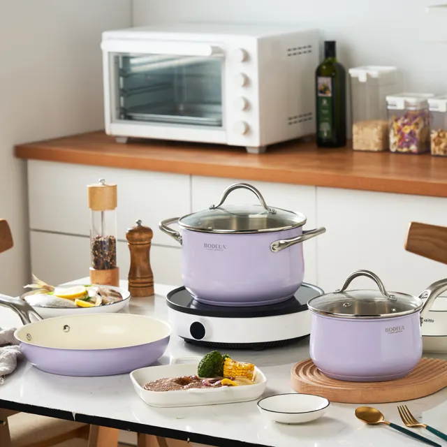Manufacturer Casserole Pots And Pans Stainless Steel Cookware Set Kitchen Cooking Pot