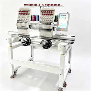 Machine à broder 12 aiguilles, six têtes, fonction d'arrêt automatique pour l'usine de production de robes brodées <span class=keywords><strong>Jordan</strong></span>. - Product Image 5