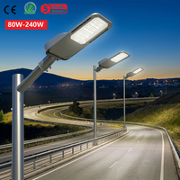 Lampadaire LED 50w 80w 120w 180w 240w Éclairage extérieur LED Lampadaire LED Routes rurales Parcs Places et parcs industriels