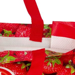 Bolsa de Compras Plegable Impermeable con Logotipo Personalizado, Fabricada en Tela No Tejida, Laminada en PP, con Diseño de Dibujos Animados, Artículo Promocional - Product Image 5