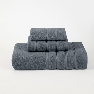 Juego <span class=keywords><strong>de</strong></span> <span class=keywords><strong>Toallas</strong></span> <span class=keywords><strong>de</strong></span> Baño <span class=keywords><strong>de</strong></span> Hotel <span class=keywords><strong>de</strong></span> Lujo 100% Algodón Terry, con Patrón Dobby Bordado, Alta Absorbencia, Logotipo Personalizado - Product Image 5