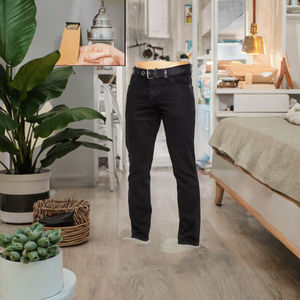 Nouveauté - Jeans en denim tricoté pour homme - Design optimal - Doux, respirant, confortable - Taille personnalisée - Séchage rapide - Product Image 3