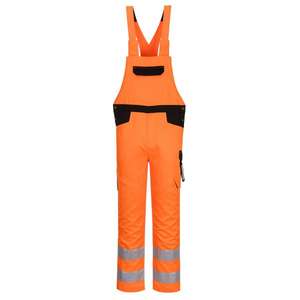 PORTWEST - PW244OBRM PW2 Bavoir haute visibilité orange/noir-EAN 5036108368105 HI-VIS WORKWEAR - Product Image 1