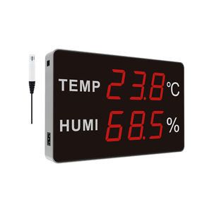 Termômetro digital, fábrica, armazém, workshop, armazenamento, higrômetro, display de led, higrômetro, termômetro visual de longa distância - Product Image 2