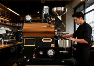 WINTOP Newest Touch Screen <strong>1kg</strong> 2kg 3kg 5kg Small <strong>Coffee</strong> <strong>Roaster</strong> Machine Commercial <strong>Coffee</strong> Roasting Tostadora De Cafe - Product Image 5