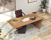 Table de bureau de luxe facile à nettoyer, bureau d'ordinateur, populaire